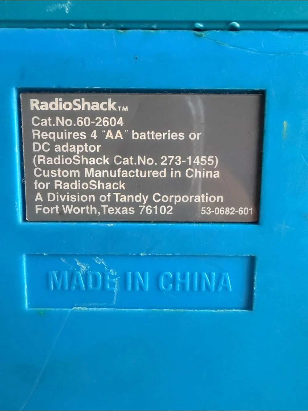 Vintage RadioShack Talking Teacher Educational Electronic Toy
